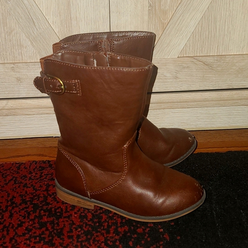 Cat and Jack Tall Brown Boots